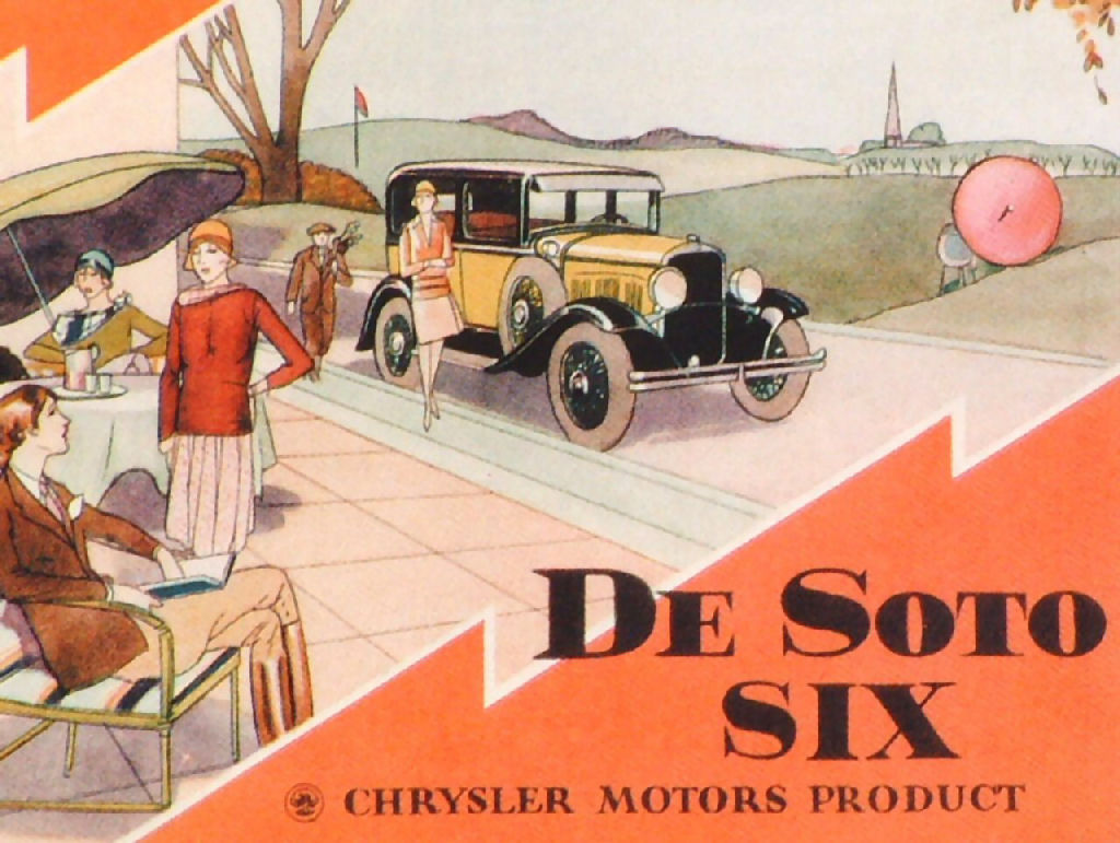 1929 DeSoto Auto Advertising